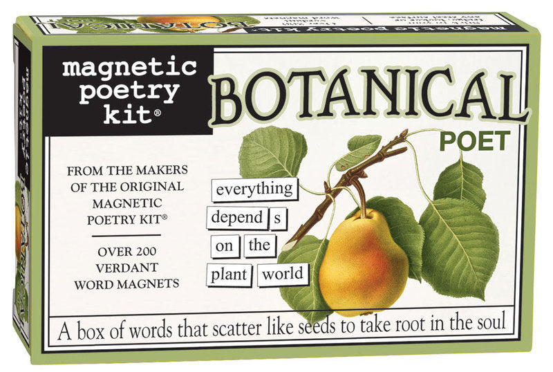 Magnetic Poetry Kit | Botanical Poet