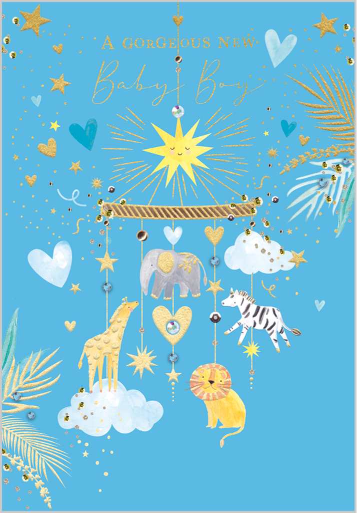 Baby Boy New Baby Card