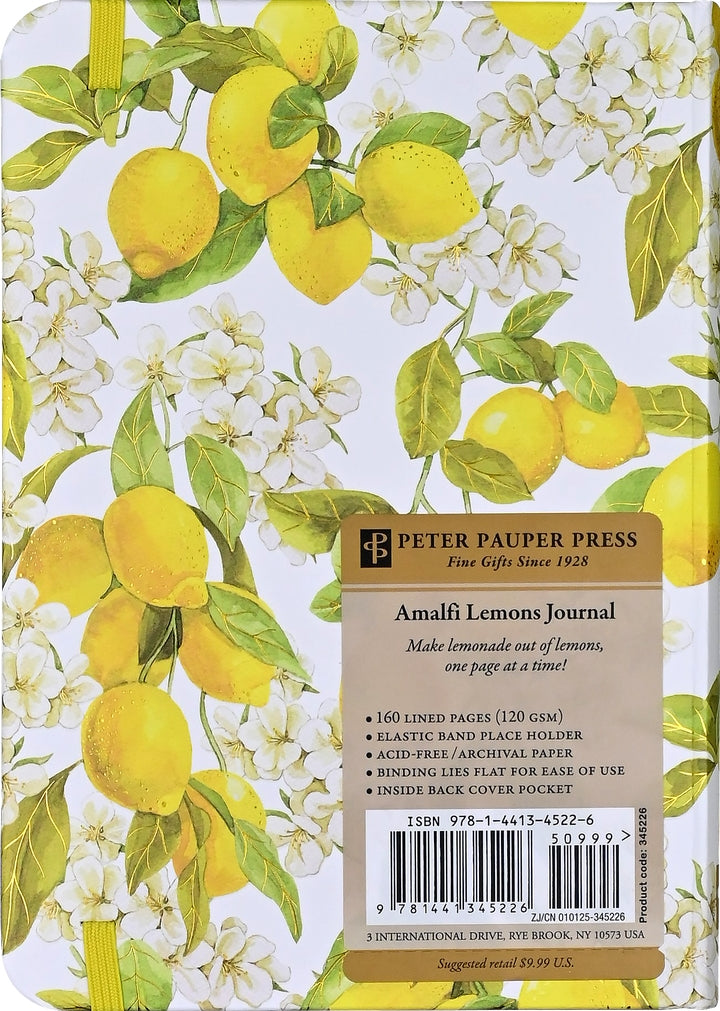 Amalfi Lemons Small Journal