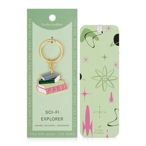 Sci-Fi Explorer Bookmark Keychain