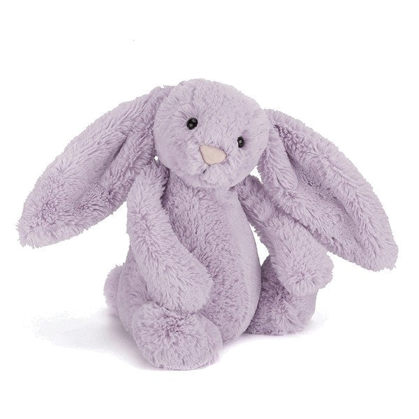 Jellycat Medium Bashful Lilac Bunny Plush