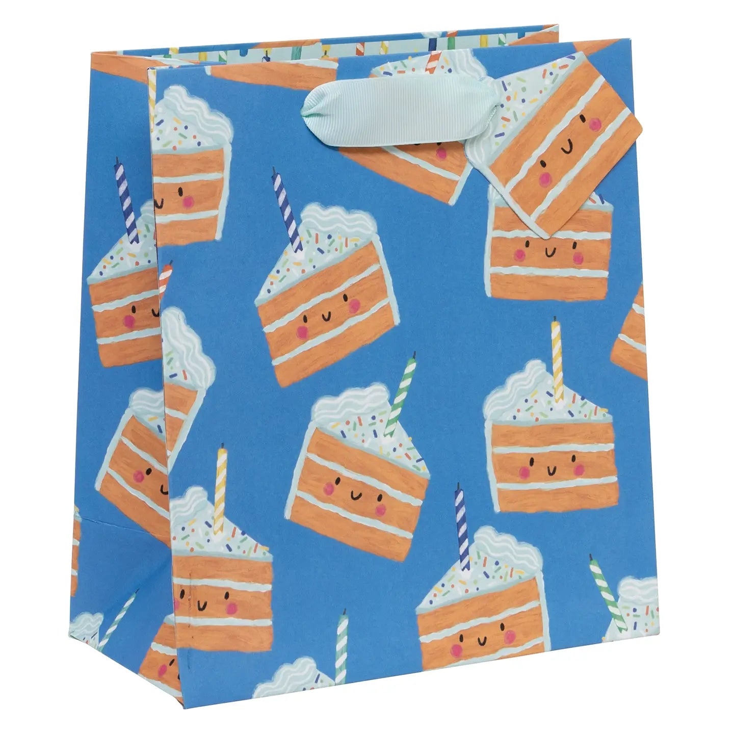 Medium Cakey Blue Gift Bag