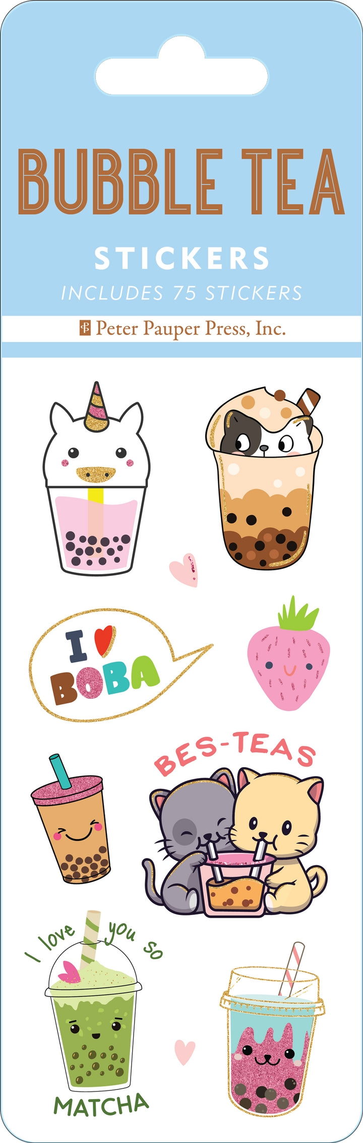 Bubble Tea Sticker Set
