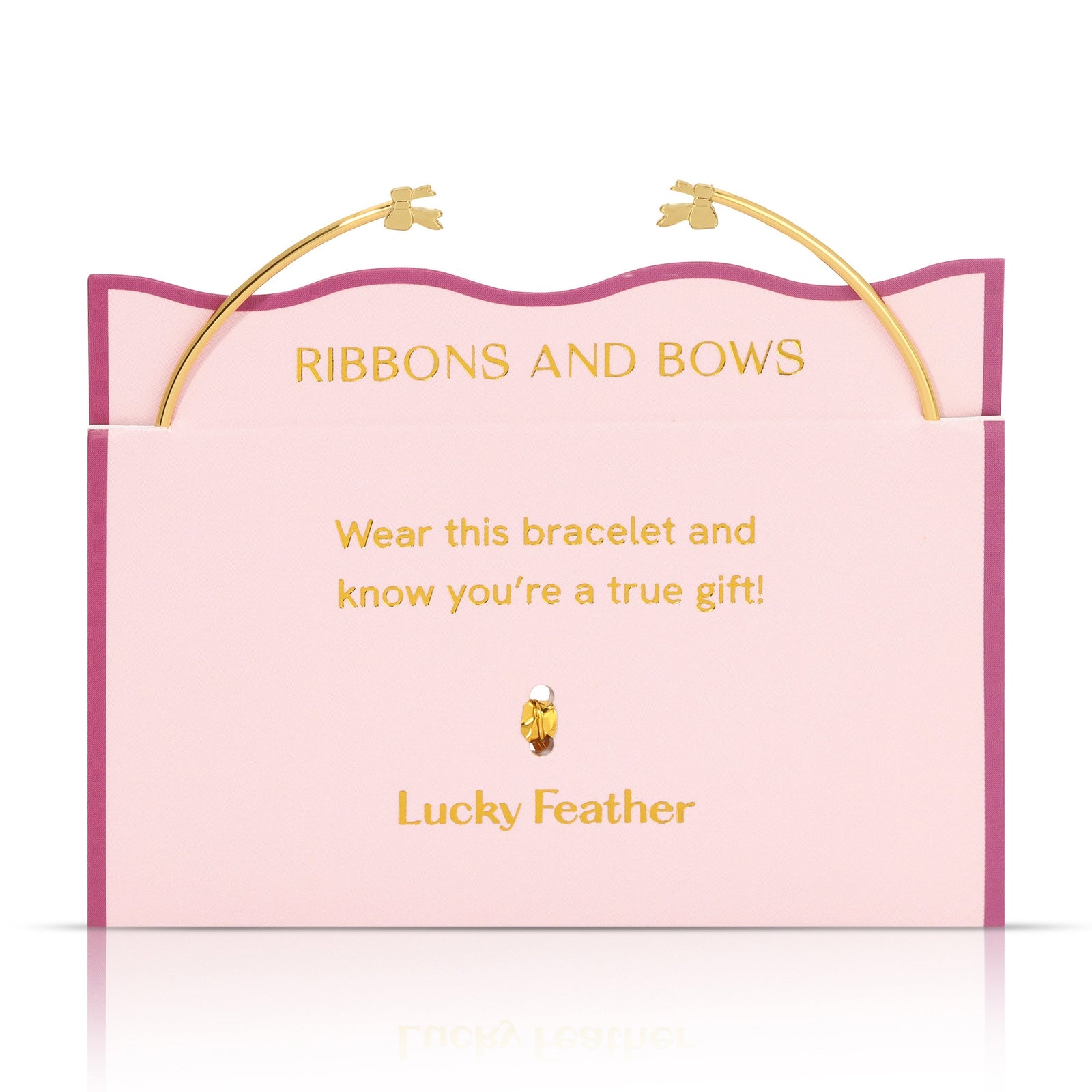 Ribbons And Bows Connection Cuff Bracelet