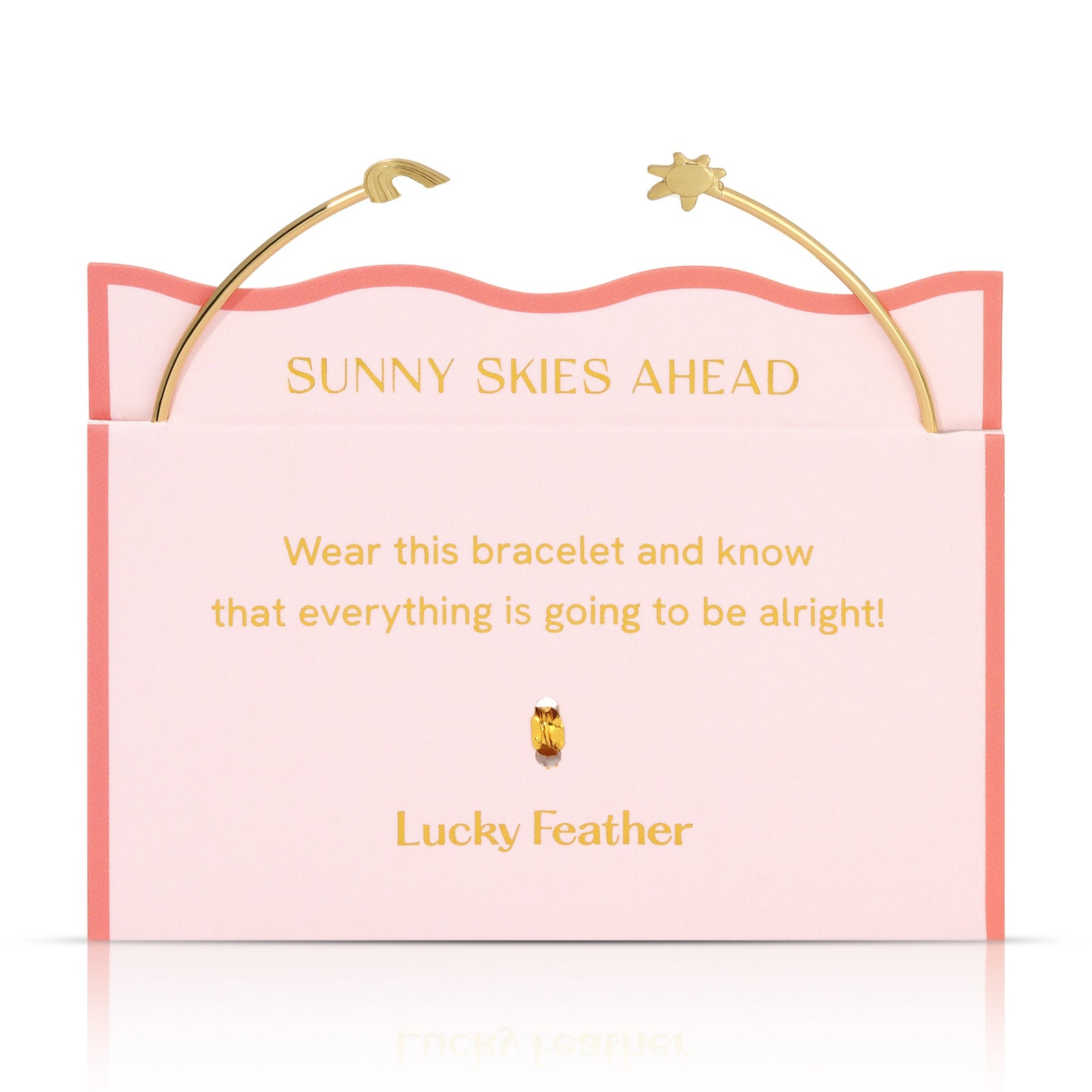 Sunny Skies Ahead Connection Cuff Bracelet