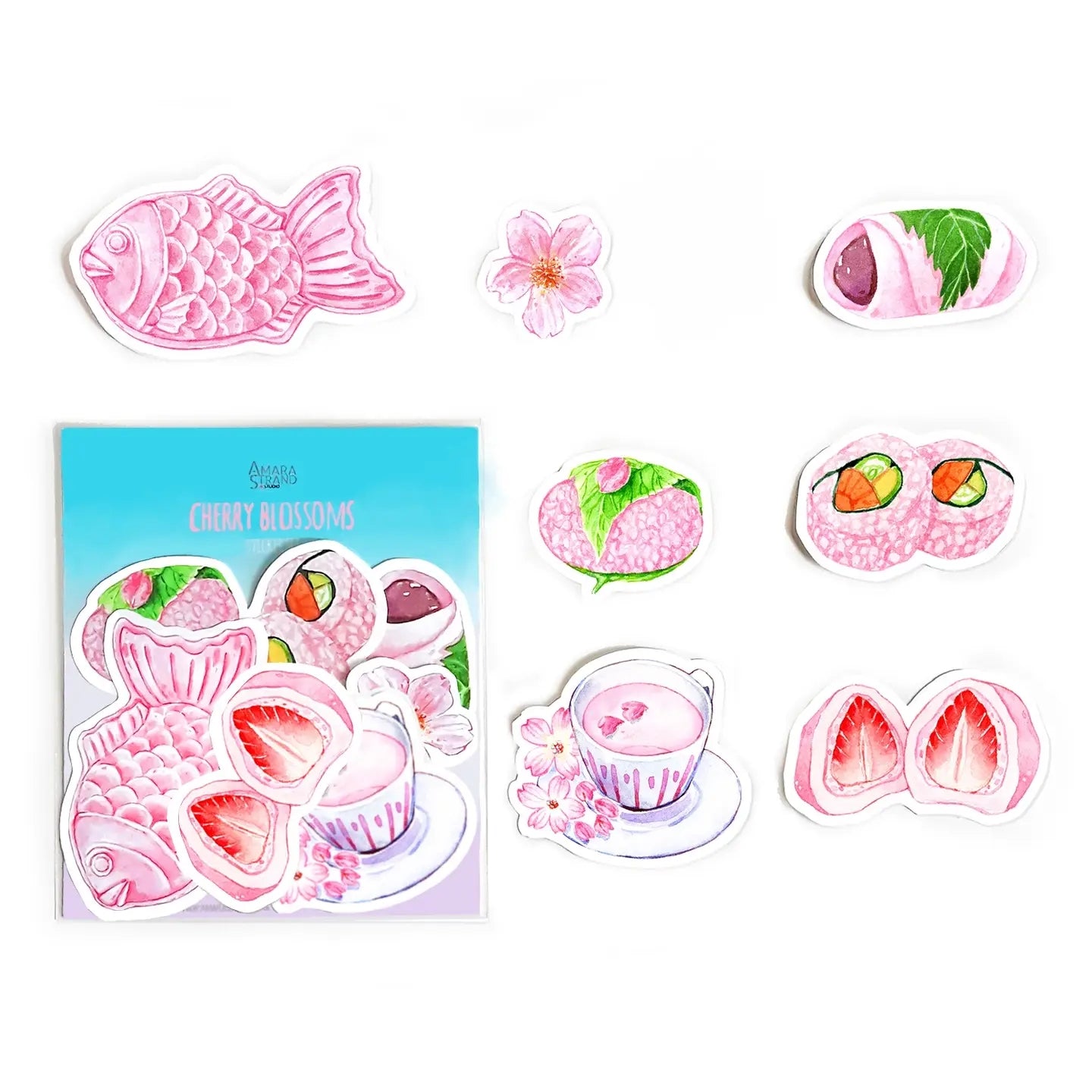 Cherry Blossoms Sticker Set