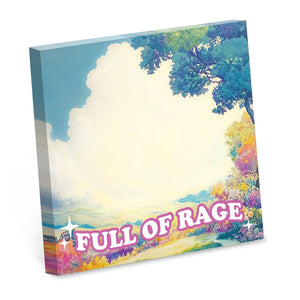 Full Of Rage Sticky Notepad