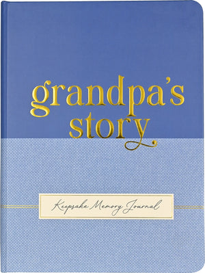 Grandpa's Story Keepsake Memory Journal