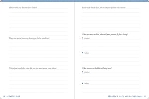 Grandpa's Story Keepsake Memory Journal