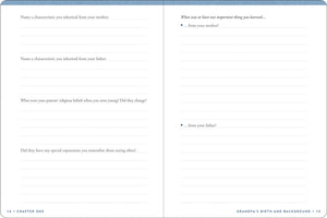 Grandpa's Story Keepsake Memory Journal