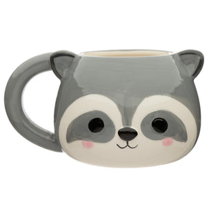 Raccoon Head Mug