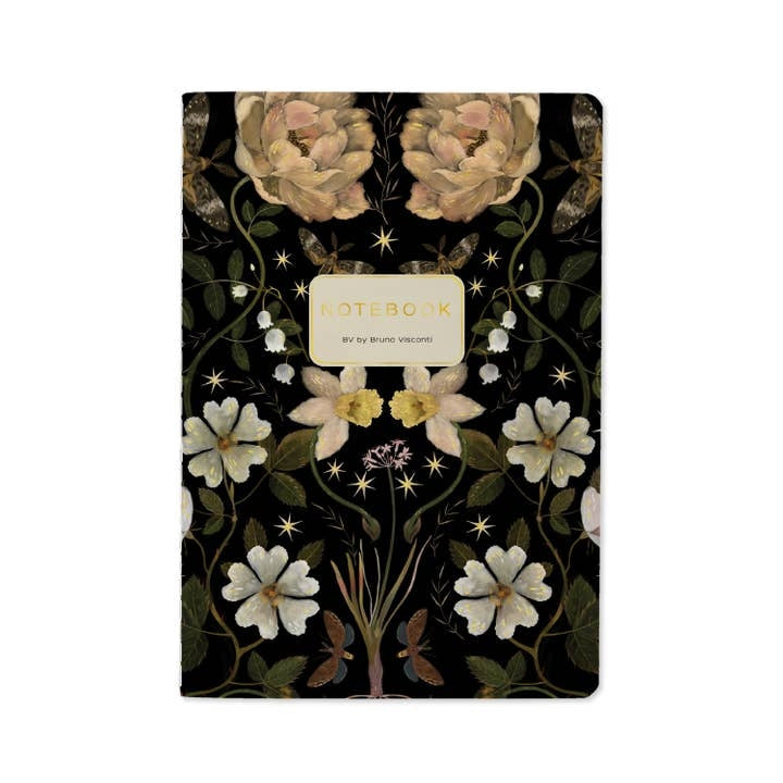 Night Garden Lined Notebook