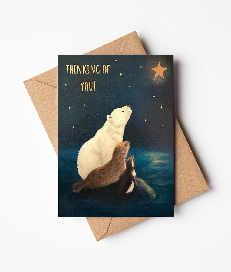 Wishing On A Star Thinking Of You Card