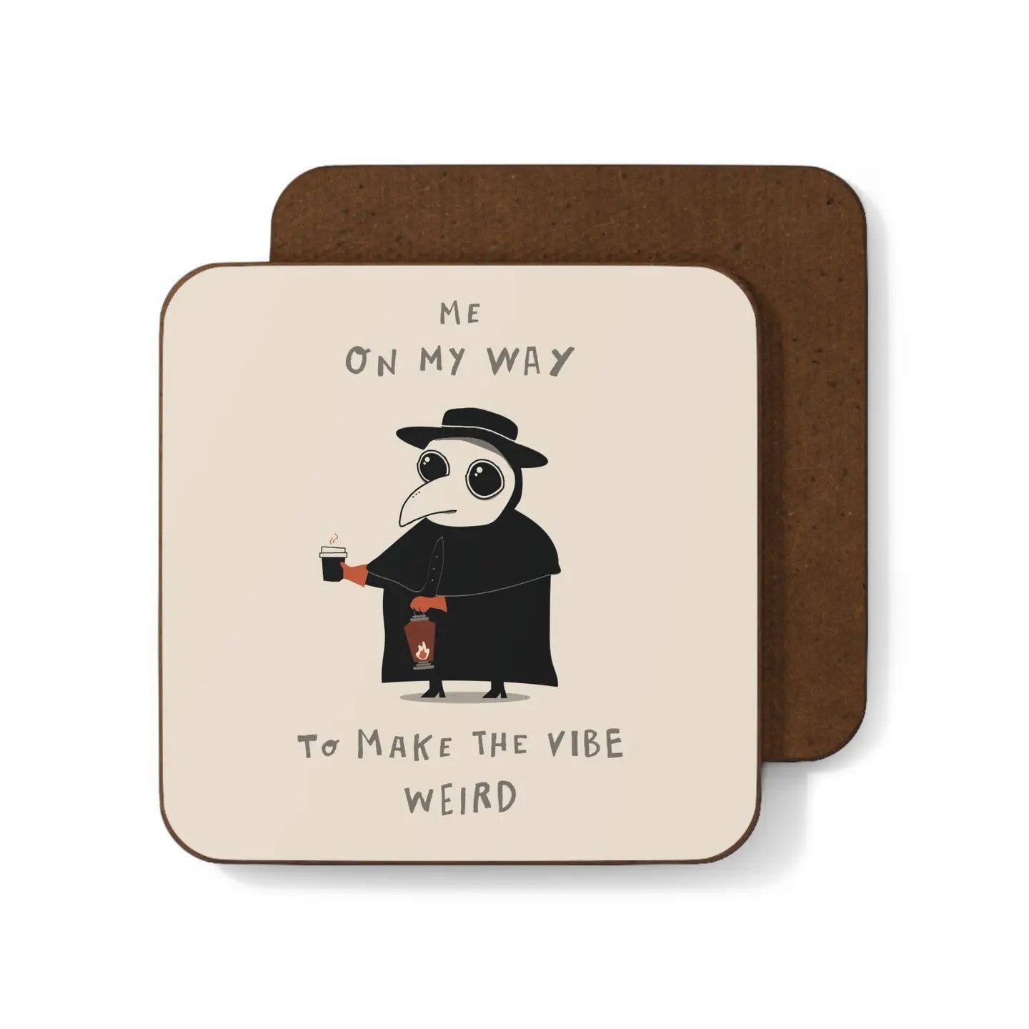 Plague Doctor Coaster
