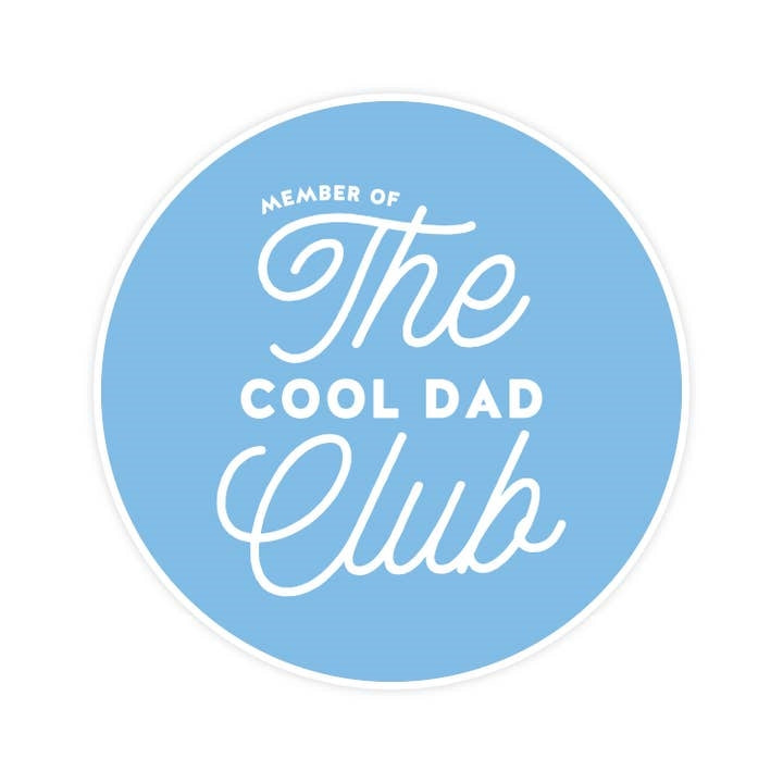 Cool Dad Club Sticker