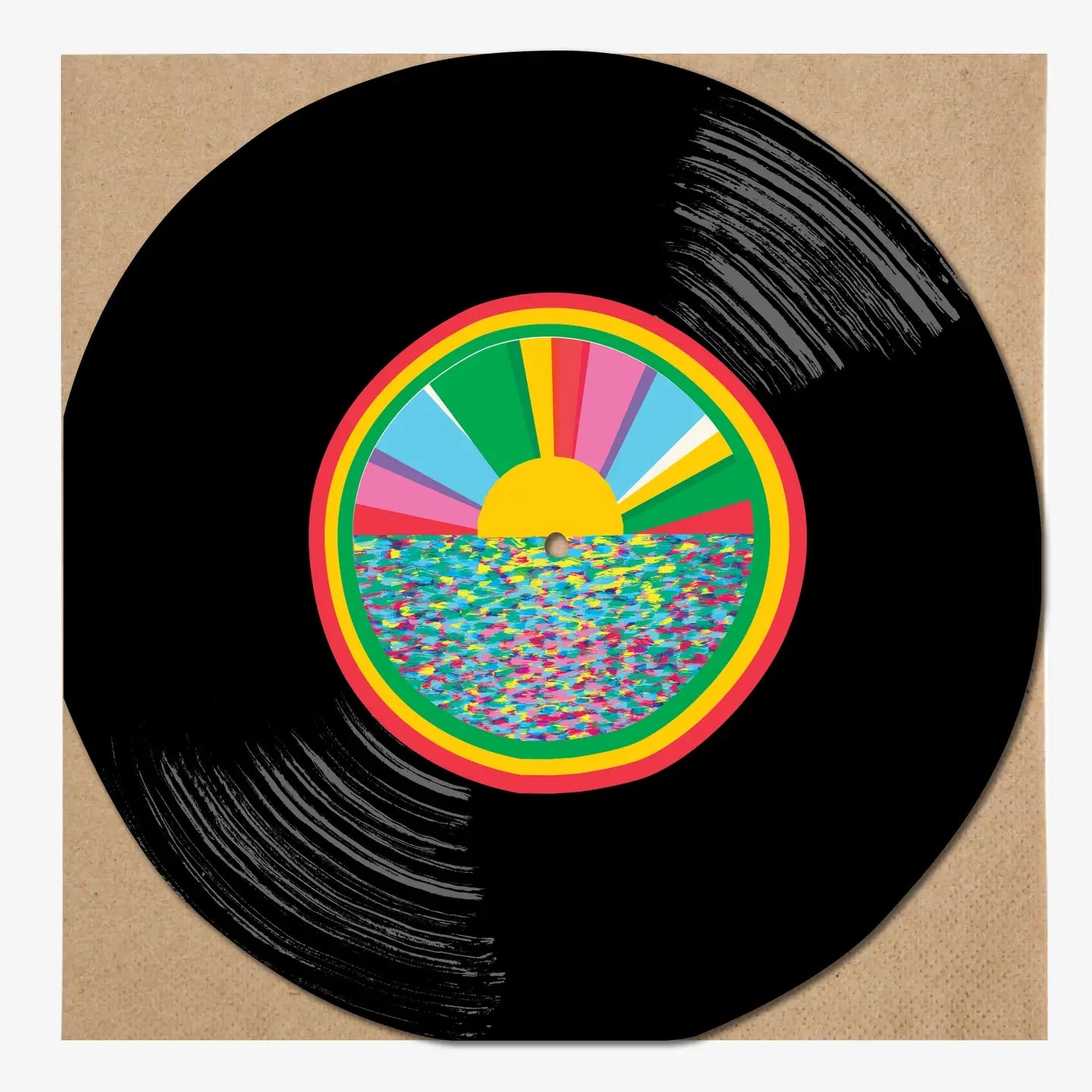 Sunrise Vinyl Card