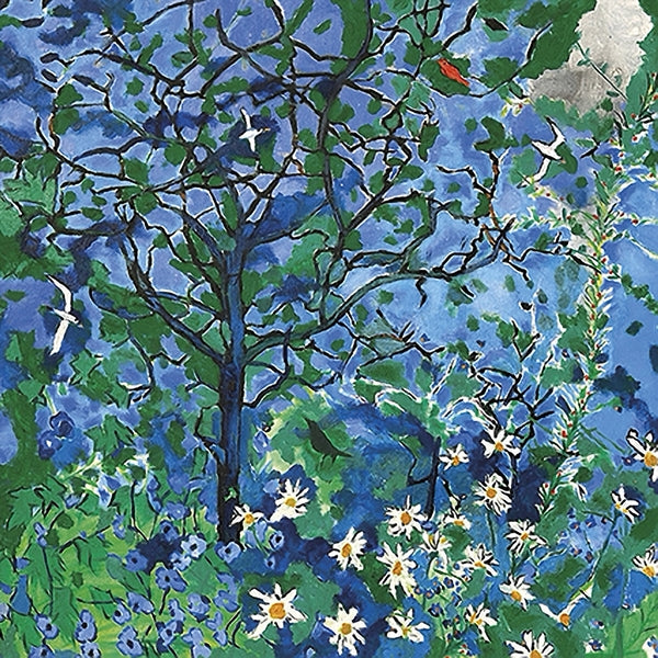 Apple Tree Resting Blank Art Card