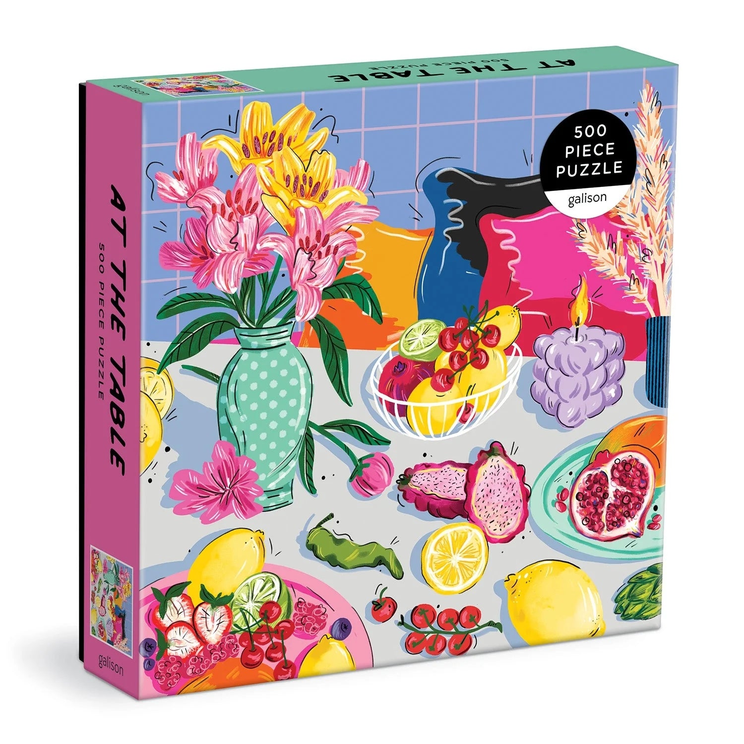 Galison 500 Piece Puzzle | At The Table