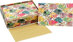 Autumn Leaves Blank Notecards