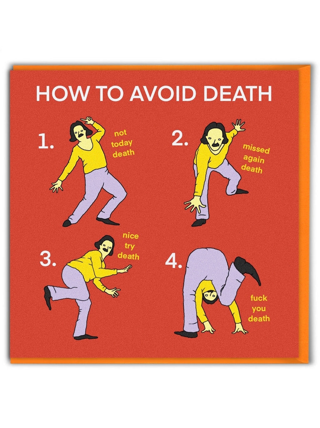 How To Avoid Death Birthday Card