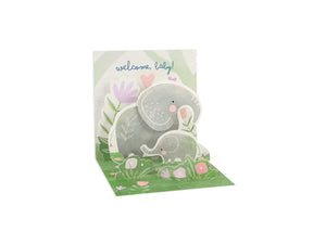 Baby Elephant Pop-Up Enclosure Card