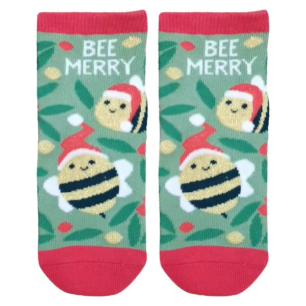 Stephen Joseph Holiday Toddler Socks | Bee