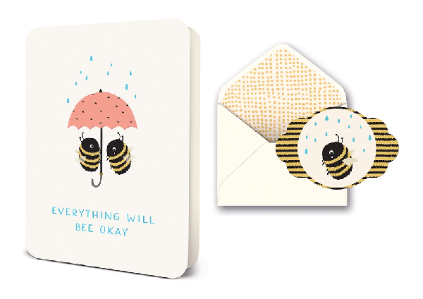 Everything Will Bee Okay Friendship Card