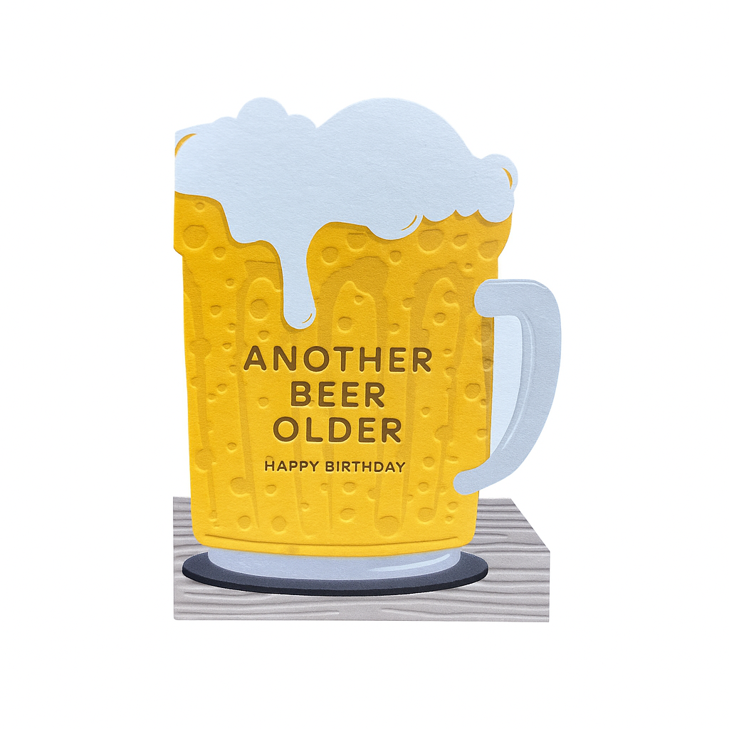 Beer Birthday Card