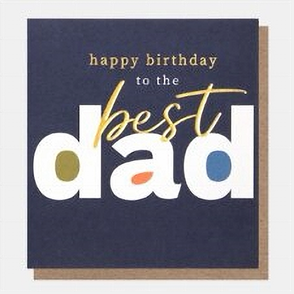 Best Dad Birthday Card