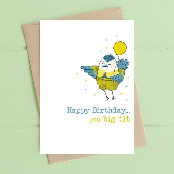 Big Tit Birthday Card