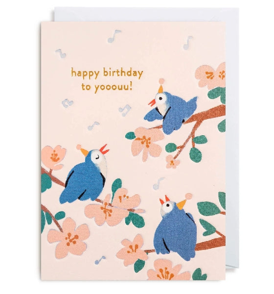Birdie Birthday Card