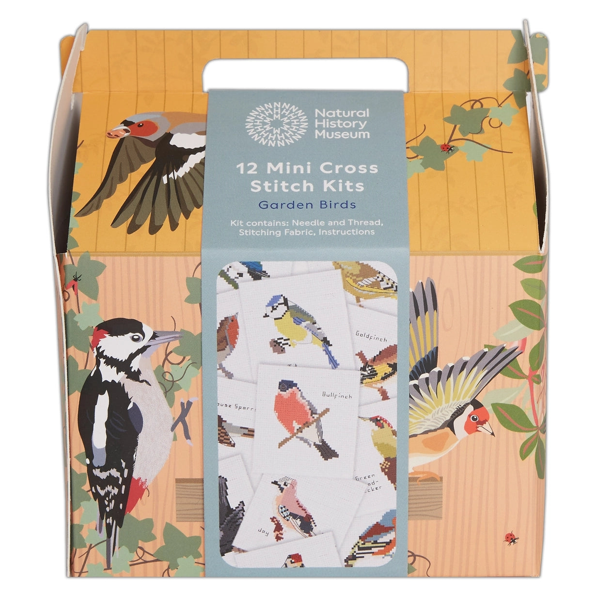 A Year Of Garden Birds Cross Stitch Kit