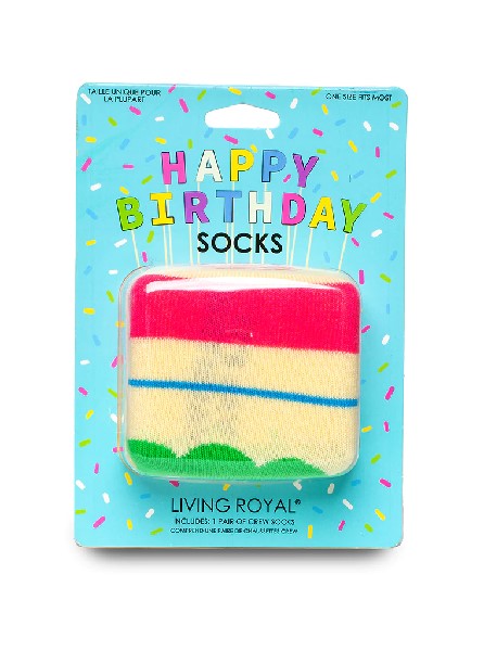 Living Royal 3D Socks | Birthday