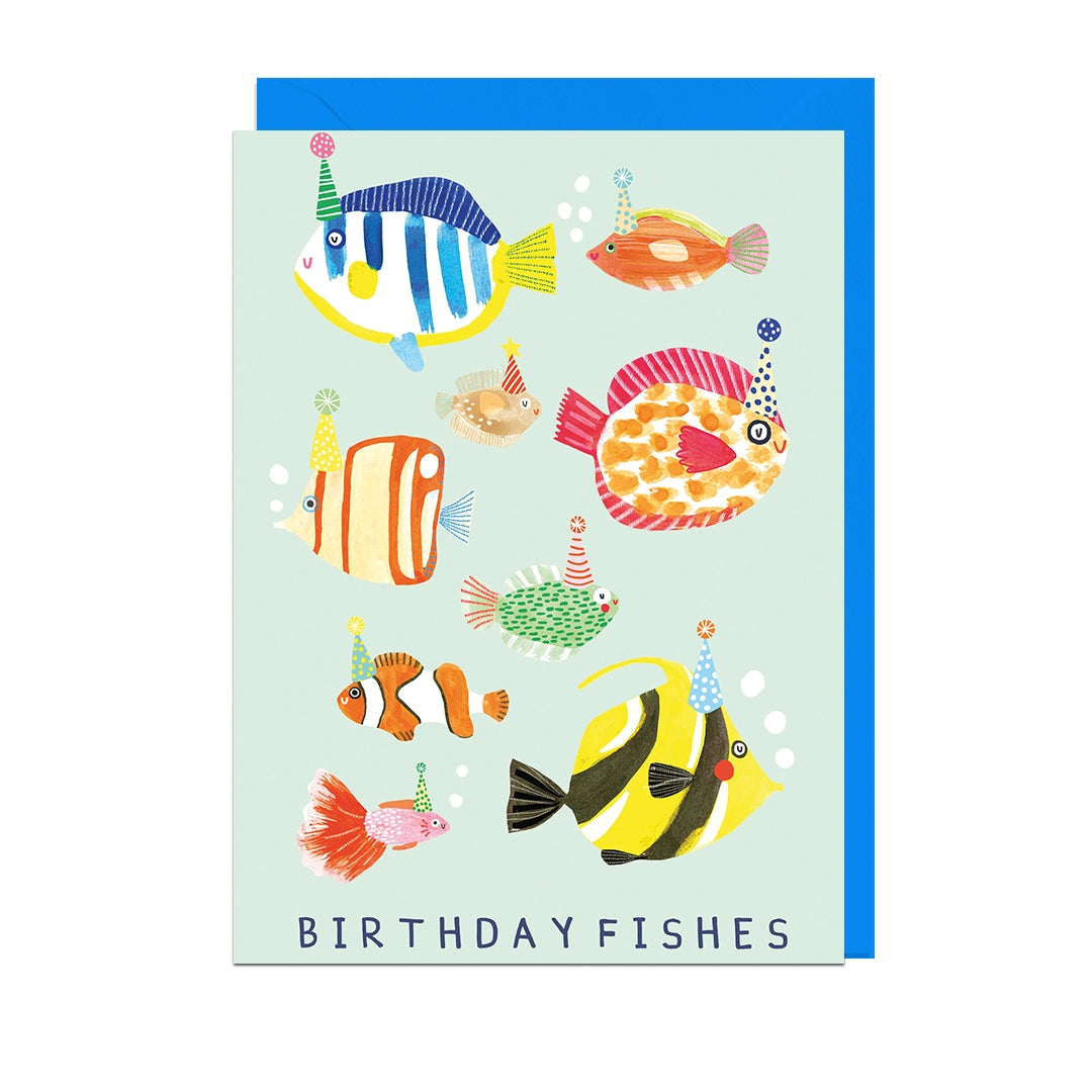 Birthday Fishes Birthday Card
