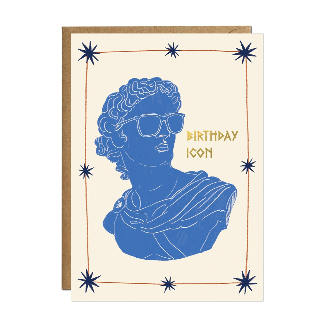 Birthday Icon Birthday Card