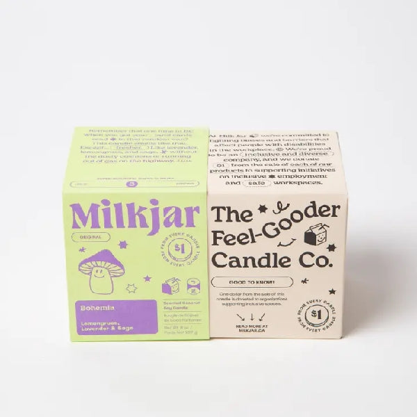 Milkjar 8 oz. Candle | Bohemia