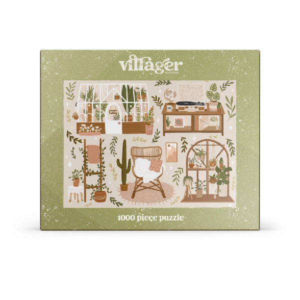 Villager 1000 Piece Puzzle | Boho Living