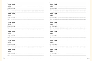 The Book Lovers Journal