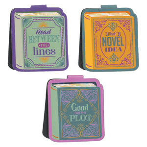 Books Magnetic Bookmark Set