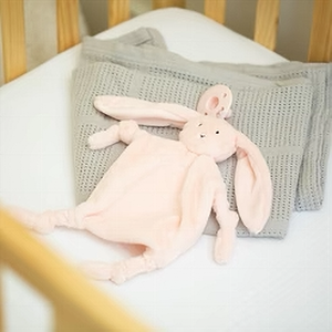 Bella Tunno Pacifier Set | Blush Bunny Bubbi Buddy