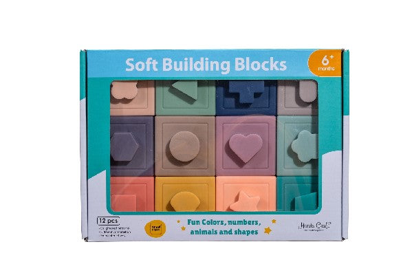 Silicone Stacking Baby Blocks