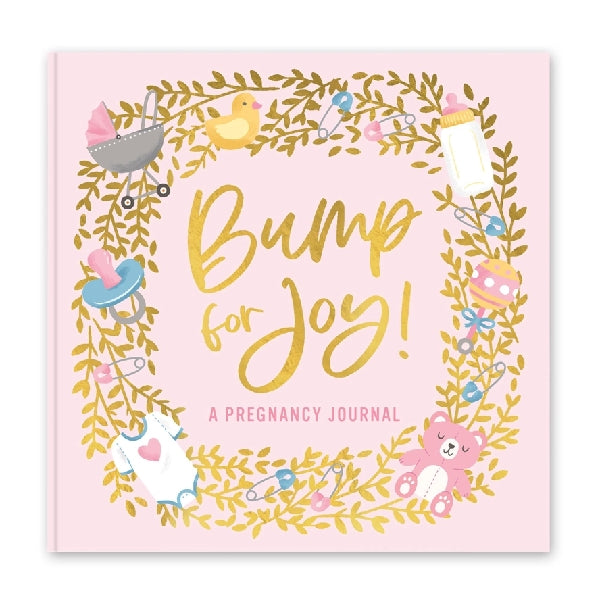 Bump For Joy! Guided Pregnancy Journal | Pink