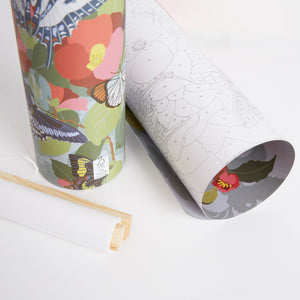 Butterflies Paint By Numbers & Wall Hanging Kit