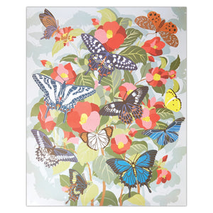Butterflies Paint By Numbers & Wall Hanging Kit