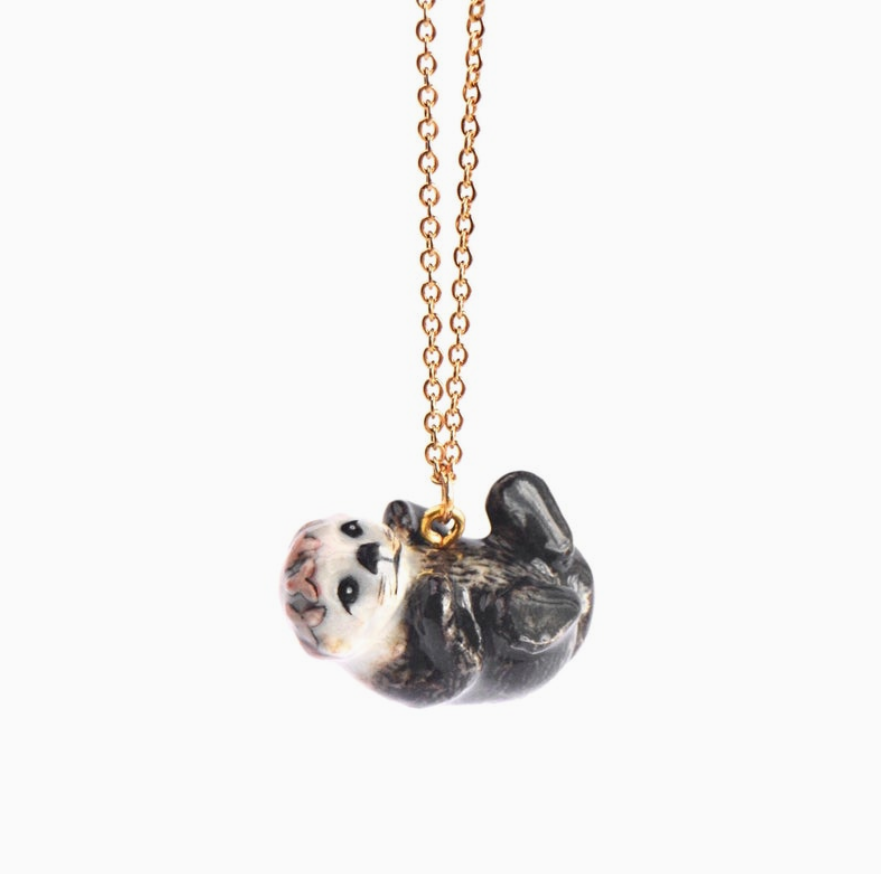 Camp Hollow Necklace | Baby Spring Otter