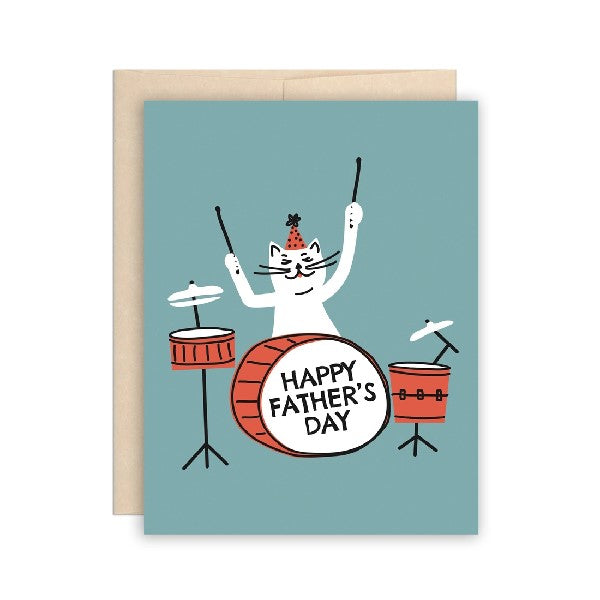 Cool Cat Dad Father's Day Card