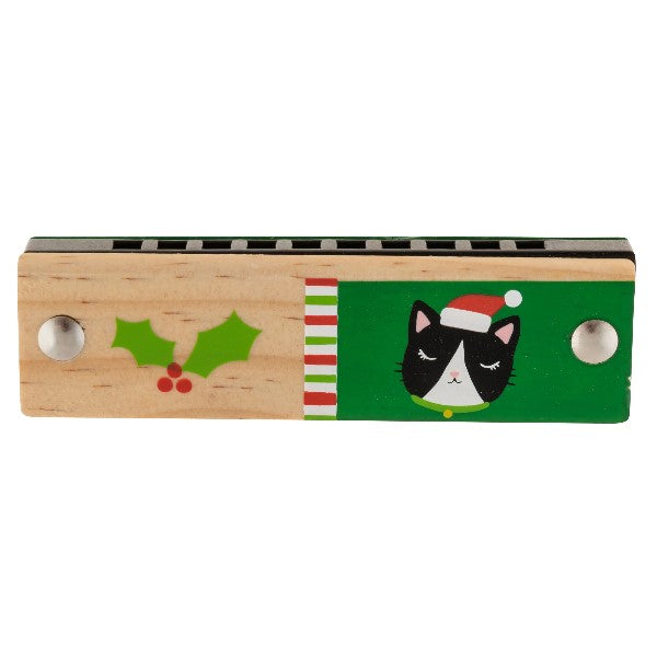 Christmas Cat Harmonica