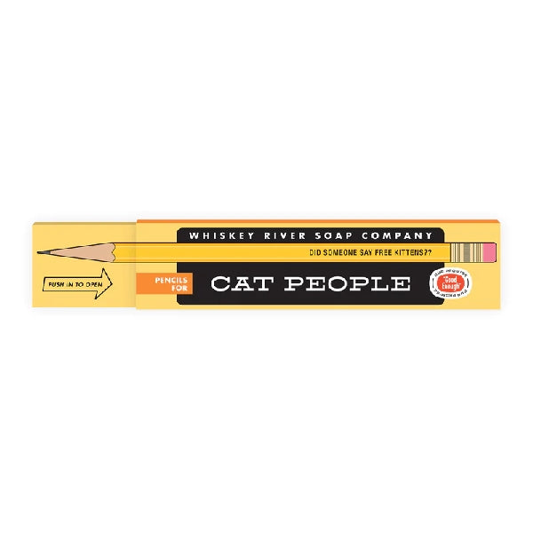 Retro Cat People Pencil Set