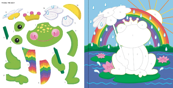 Color-By-Sticker Rainbow Magic Activity Book