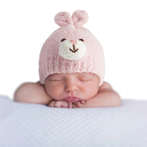 Chenille Baby Bunny Beanie